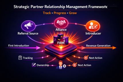 How to Track and Progress Strategic Partner Relationships: A Strategic Partner Relationship Management Framework for Professional Services Firms