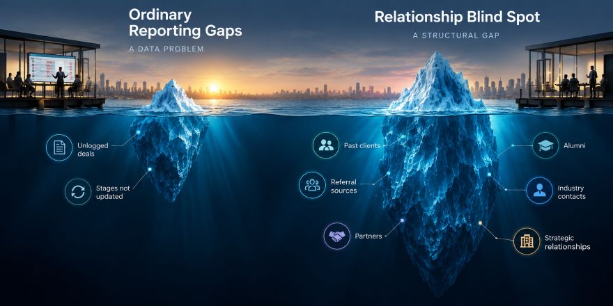 Relationship Blind Spot vs. Ordinary Reporting Gaps: What's Different